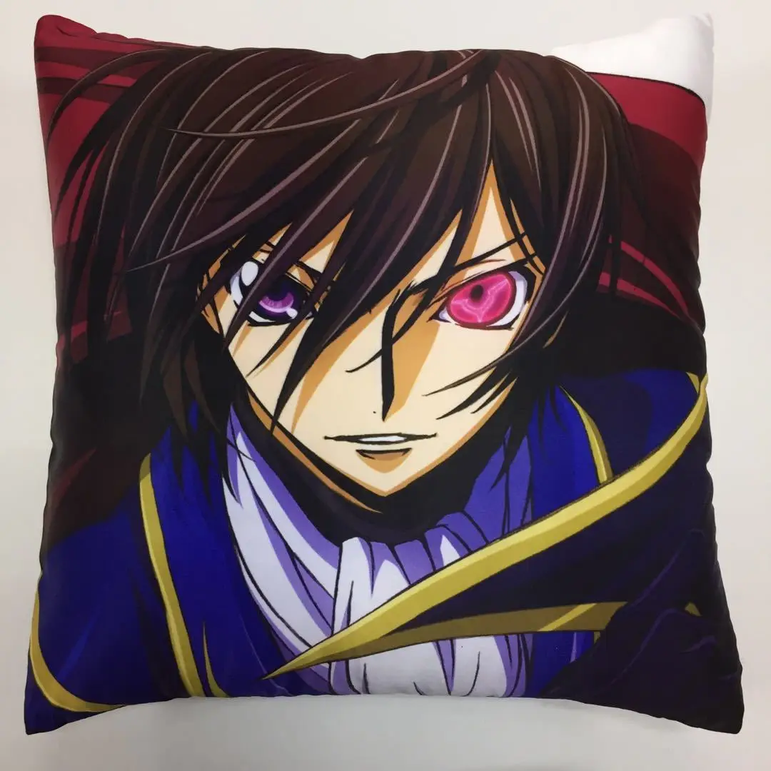 Новый код GEASS Hangyaku no Letouch Двусторонняя Подушка Чехол s обнимающая для подушки