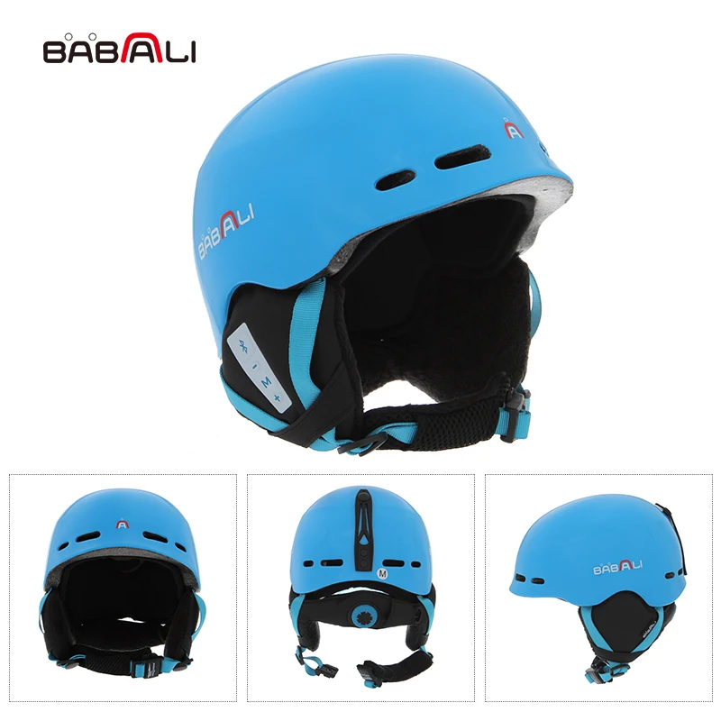 BABAALI Снежный шлем музыка Bluetooth умный скейтборд крутой Макс подкладка лыжные шлемы
