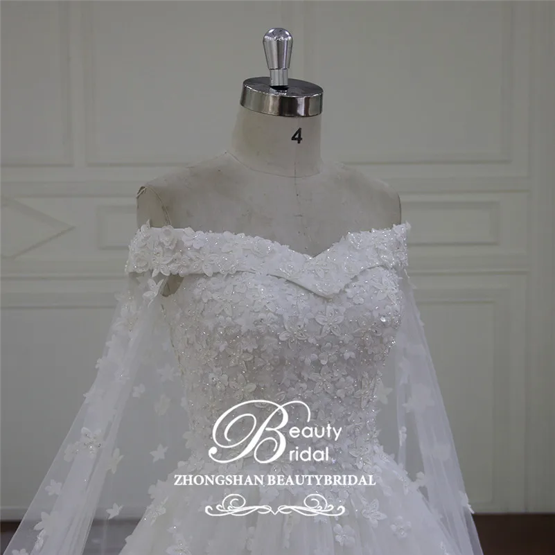 Beautybridal элегантный Специально Vestidos De Novia Свадебная настоящая фотография платьев свадебные платья кружевные свадебные платья из фатина XFM017