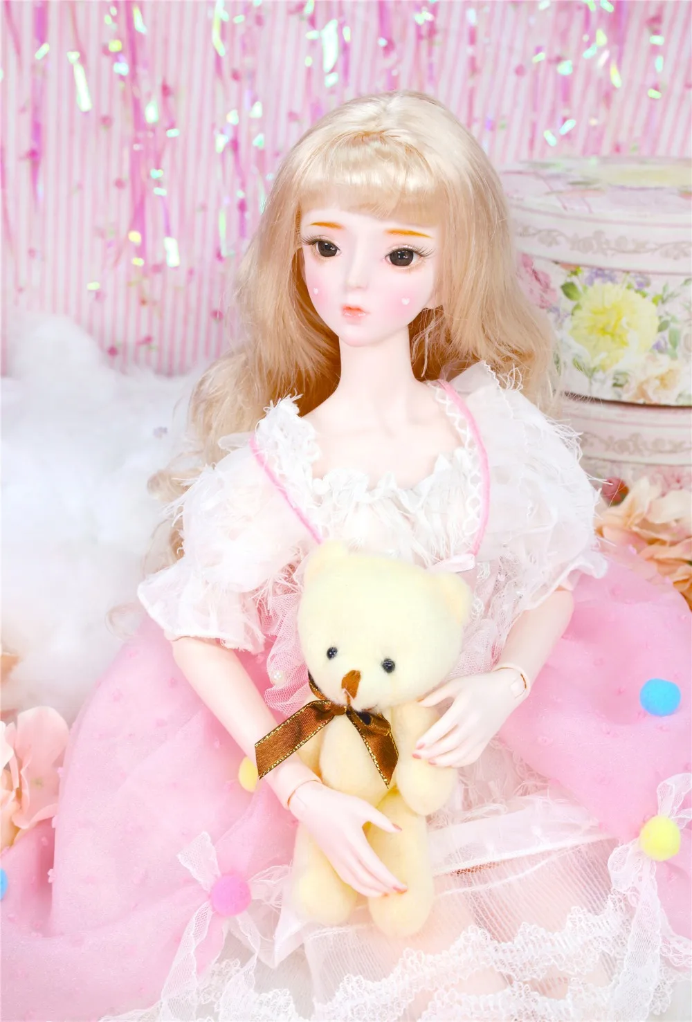 Dream Fairy 1/3 bjd кукла 62 см свинка девочка кукла с наряд обувь, AI YoSD MSD SD комплект игрушка подарок для ребенка DC лати
