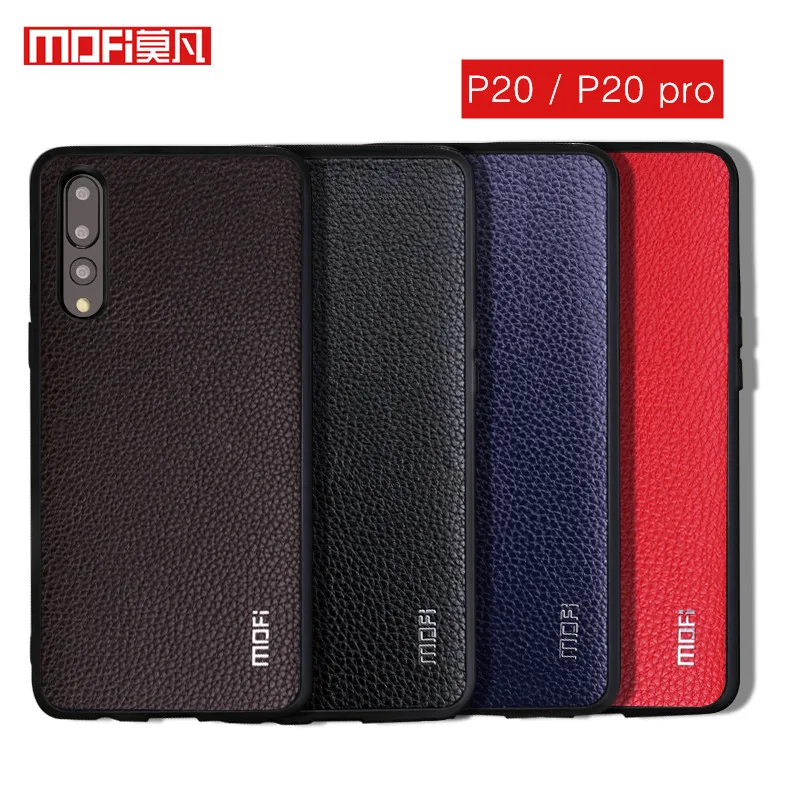 Чехол P20 для Huawei чехол Mofi Pro из искусственной кожи жесткая задняя крышка Capa Coque Funda