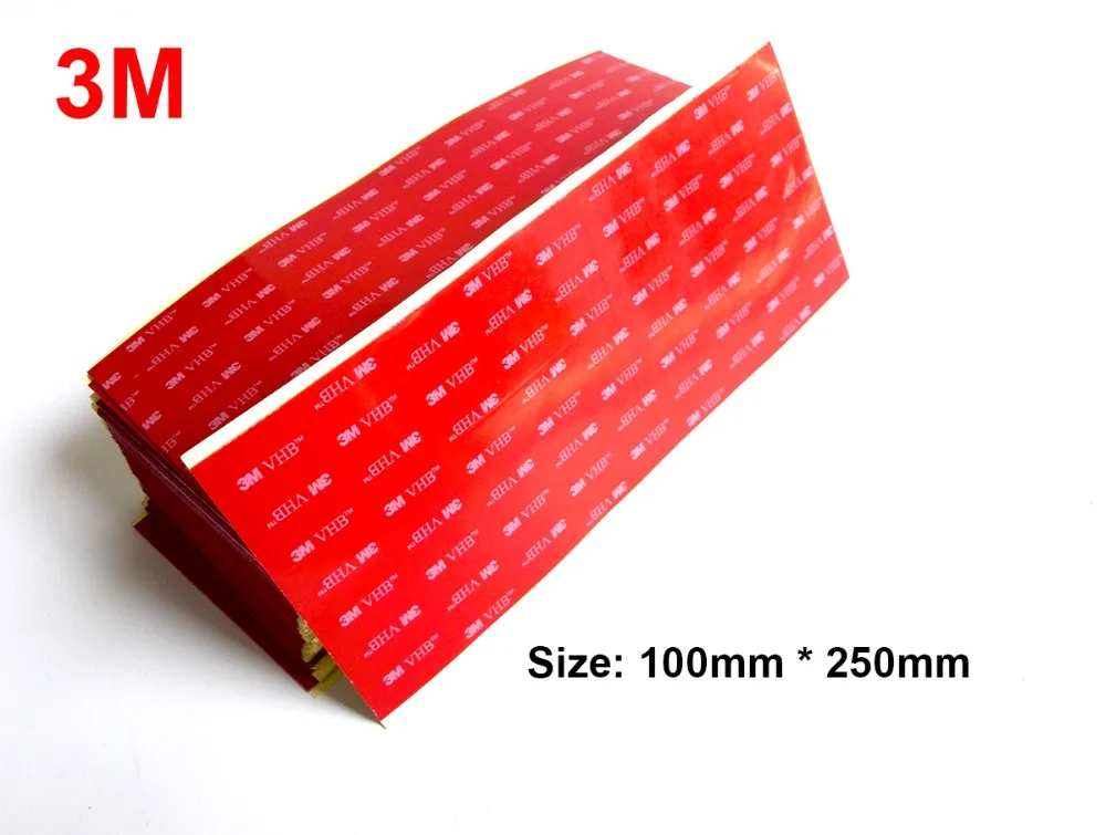 

(10cm*25cm) 3M VHB 5608A 100mm*250mm Acrylic Foam Double Sided Attachment Extremely Strong