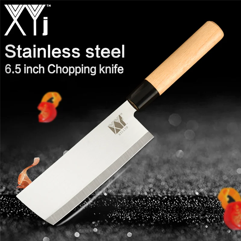 Chopping XYj кухонные ножи из нержавеющей стали японские лососевые ножи для суши из нержавеющей стали кухонный нож сашими сырой рыбы филе слоев - Цвет: Chopping