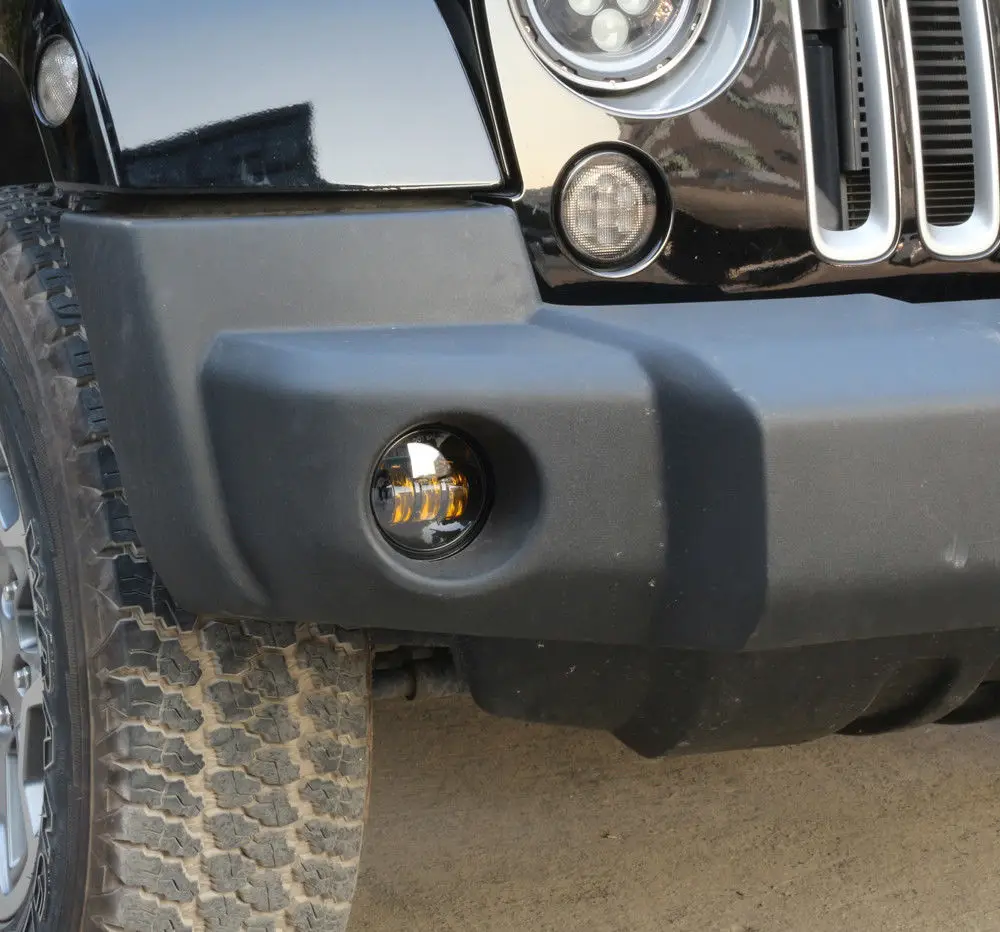 Для Jeep Wrangler JK Dodge Magnum Chrysler PT Cruiser 4 дюйма светодиодный Противотуманные фары Bluetooth