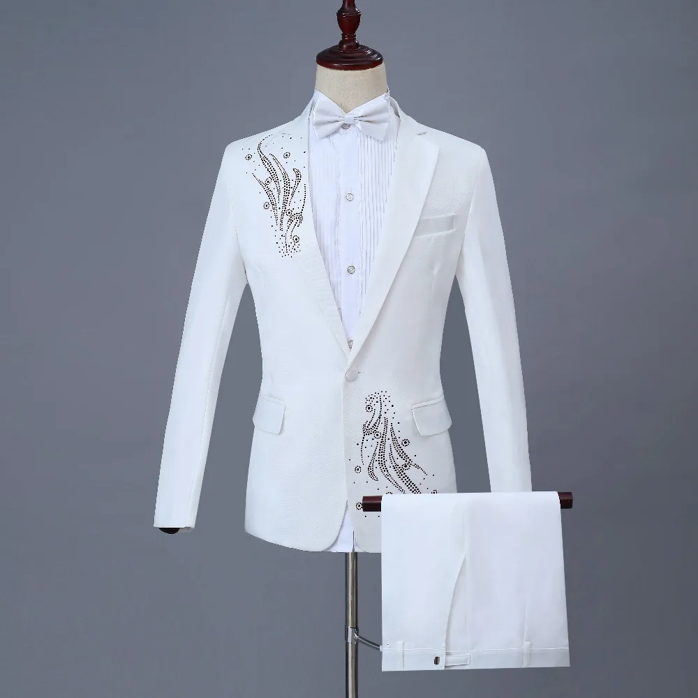 New Design Smoking Blazer Suits Men Slim Fit 2018 Tailor Custom Made Groom Suit Groomsmen Mens Tuxedo Men Suits For Wedding