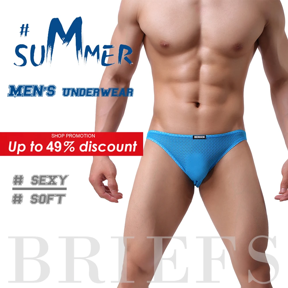 2019 летние бикини модные кружевные сетчатые мужские трусы сексуальные с низкой