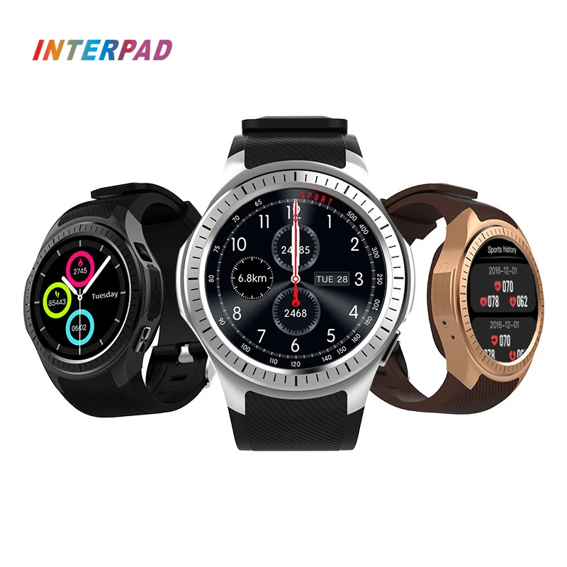 2018 Interpad L1 умные часы GPS 2G С Пульсометром Смарт трекер сна компас Поддержка Компас
