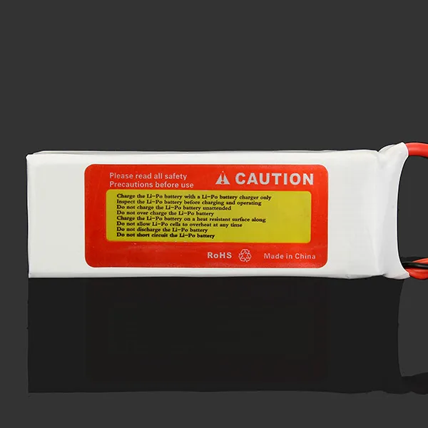 Высококачественная аккумуляторная батарея ZOP Power 3S 11 1 В 1500 мАч 25C перезаряжаемая