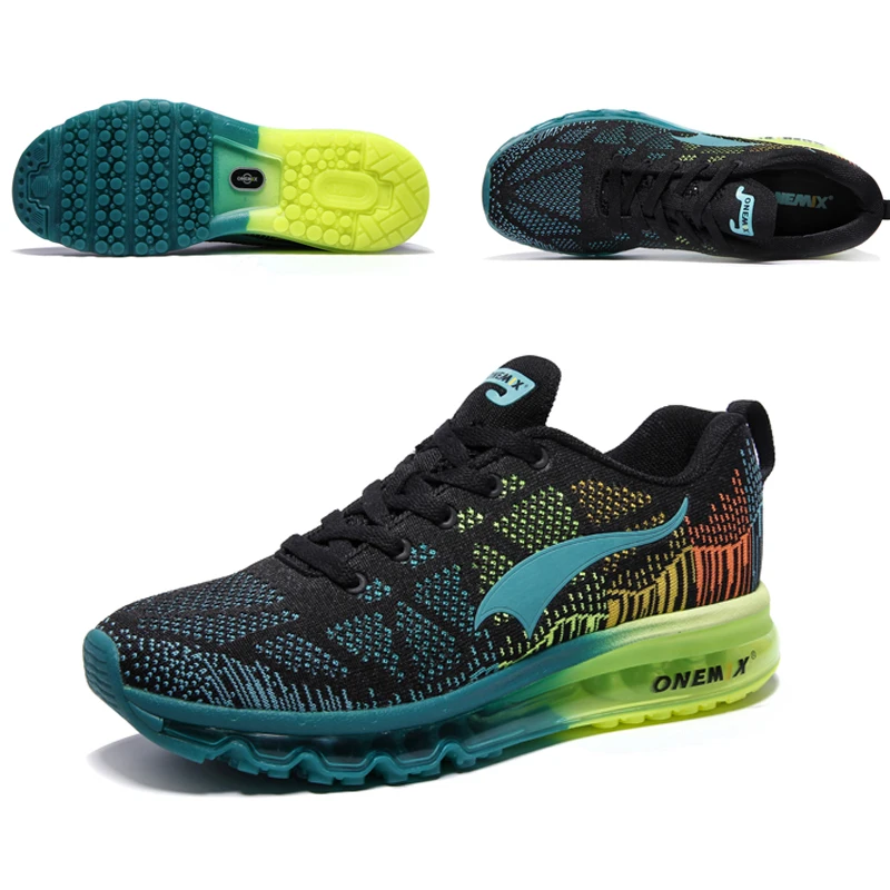 Кроссовки ONEMIX мужские легкие Повседневные Дышащие с воздушной подушкой для бега