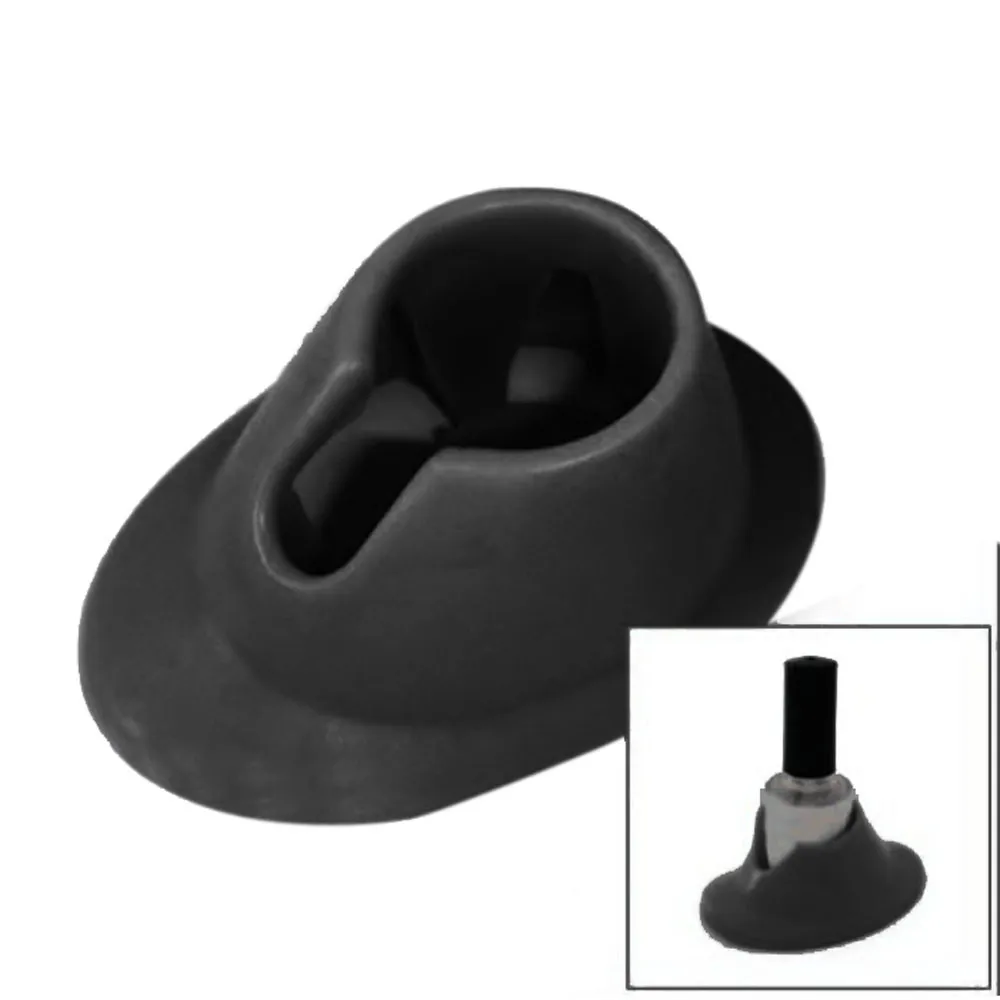 2 шт./партия розовый резиновый держатель для бутылки дизайна ногтей|rubber bottle holder|for