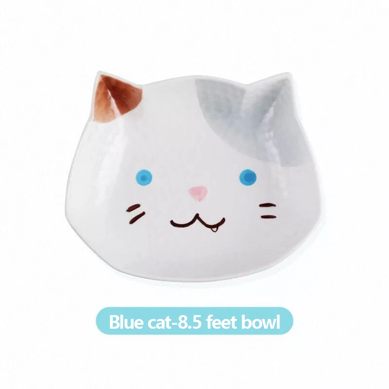 C05blue 8.5inch HOMIE 8,5 дюймовая тарелка для детей с милым рисунком из мультфильма 4,5/5,5 дюймов, миска со Свинкой, миска для кормления ребенка, обеденный ланч, контейнер для еды, ланч - Цвет: C05blue 8.5inch