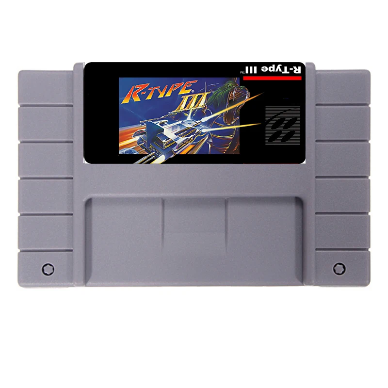 R Тип III 16 бит NTSC большой серый карточная игра для США Версия игры игрок|Картриджи|