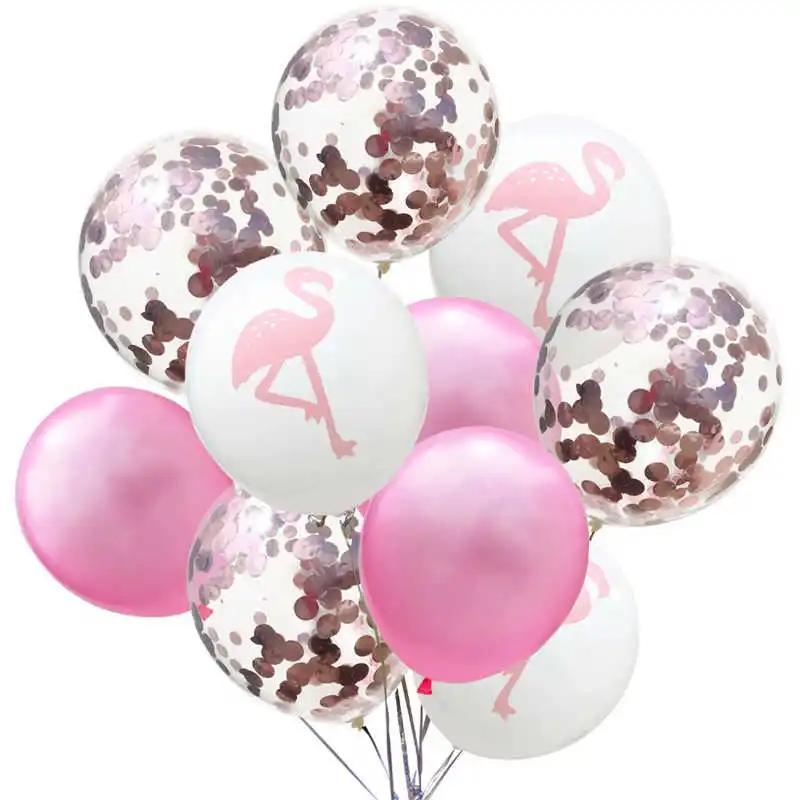 Гавайский Фламинго тема товары для тропической вечеринки комплект воздушные