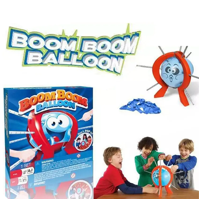 1Set Boom Ballon Spiel Familie Lustige Spielzeug Für Kinder Kinder Jungen Spielzeug Geschenk Board Spiel Mit Sticks Partei Spiel gag Spielzeug