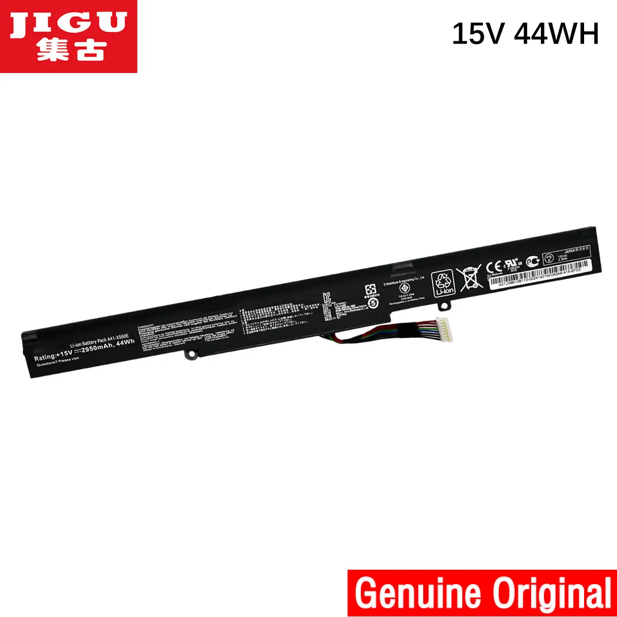 JIGU A41 X550E Оригинальный аккумулятор для ноутбука Asus A450E A450J A450JF F550D K751L X450 X450E X450J X450JF