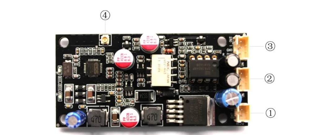 CSR8675 Bluetooth 5,0 DAC аудио стерео приемная плата с ES9018 декодирование аудио поддержка LDAC 24 бит/96 кГц