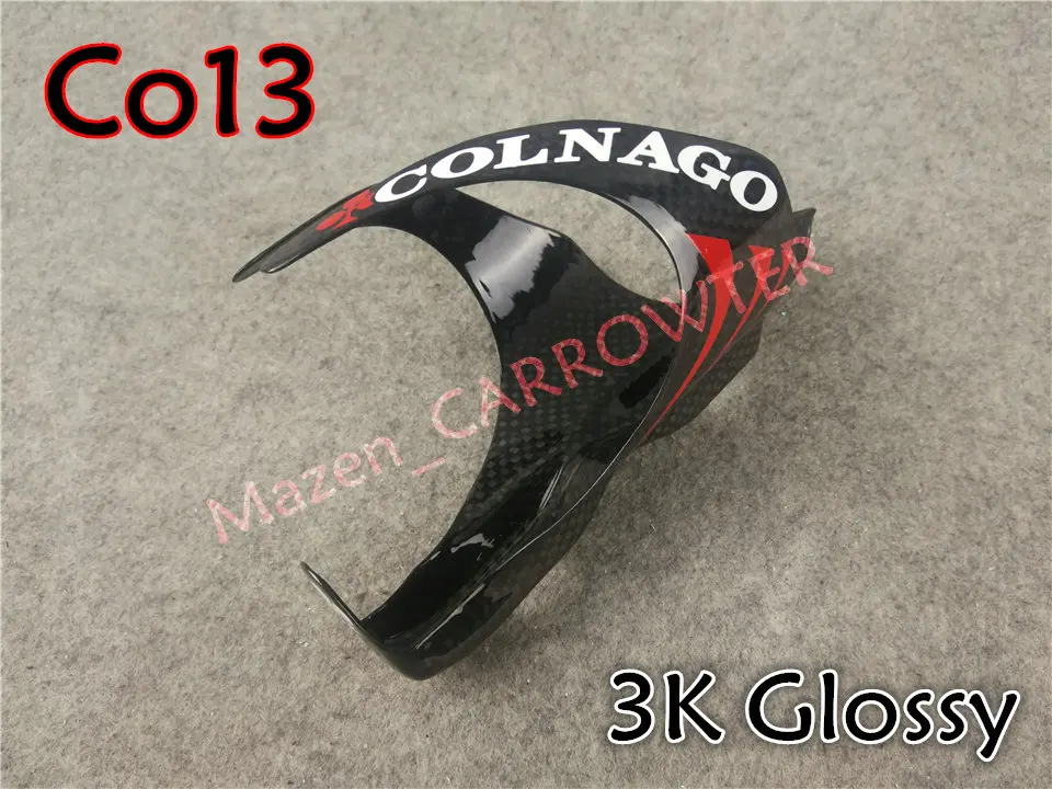 Полностью углеродное волокно Высокое качество Colnago карбоновая бутылка для воды держатель с 3 к/уд матовая/глянцевая 6 цветов на выбор