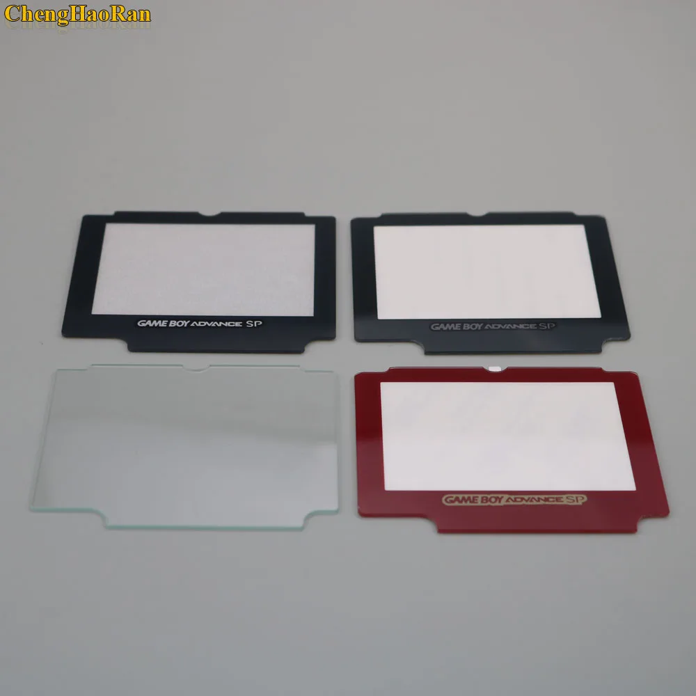 ChengHaoRan 50 шт. красная черная пластиковая стеклянная панель для Navy GameBoy Advance GBA SP