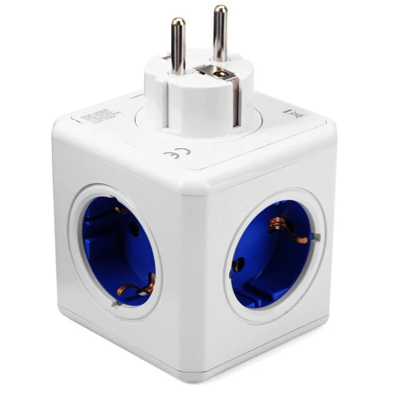 Allocacoc EU вилка power cube электрическая USB розетка EU вилка power Strip Мульти адаптер гнезда расширения адаптер для путешествий умный дом использование