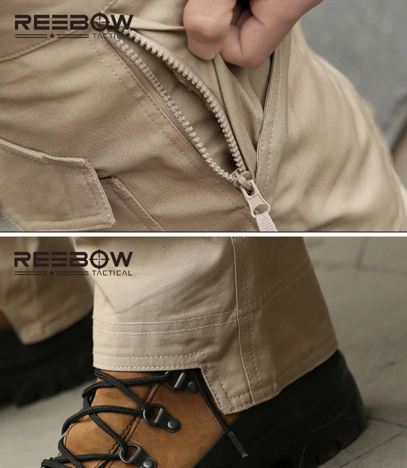 

Outdoor Sports Cotton Pants Men Tactical Military Cargo Pants Urban SWAT Combat Overalls Trousers Breathable Loose Pants