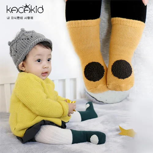 

KACAKID Unisex Baby Children Socks Cute Dot Pattern Kids Boys Girls Children Socks Cute Anti-slip Boy Girl Children Socks Ka1209