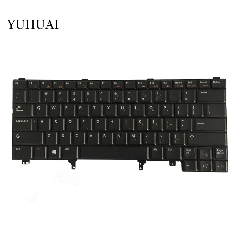 Новая английская клавиатура с подсветкой для ноутбука Dell Latitude E5420 E5430 E6220 E6230 E6320