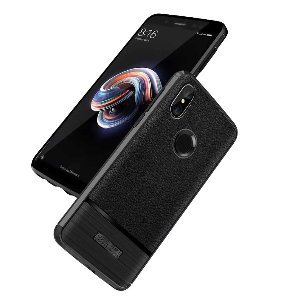 NEWELLYA High Quality Case For Xiaomi mi 6X mi6X Armor Silicon Back Covers Mobile Phone Bags Cases 6 X Cover |