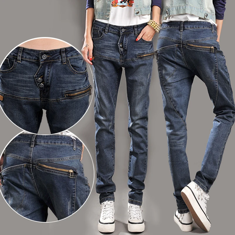 Корейской версии приток весной и зимой женщины с эластичной талией больших