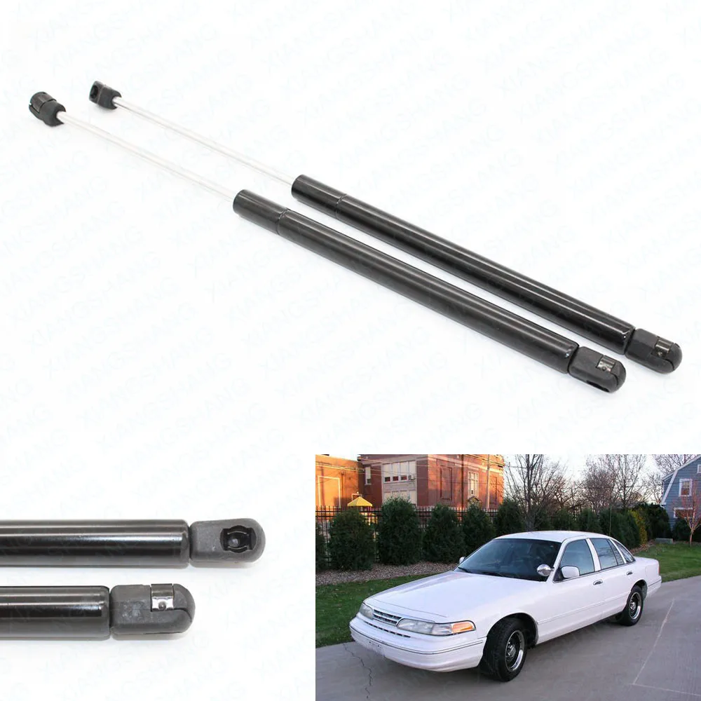 

Fits for Ford Crown Victoria Sedan 1992-1996 1997 & for Town Car Front Hood Gas Lift Supports Struts Prop Shocks 14.29 inch
