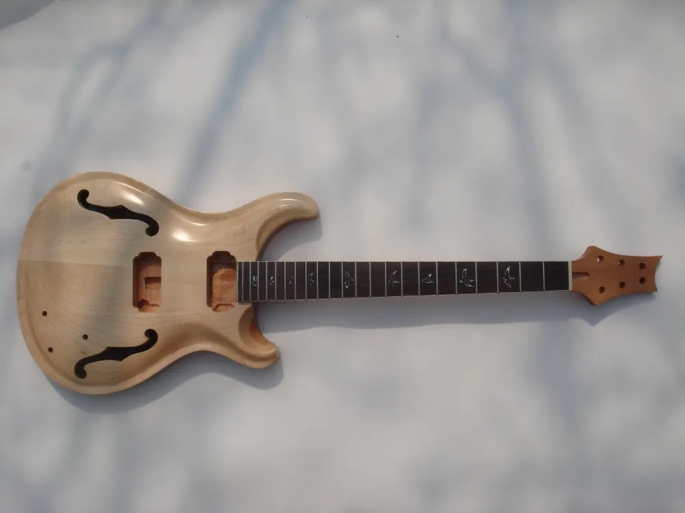 Высококачественный необработанный корпус электрогитары с шеей|unfinished electric guitar
