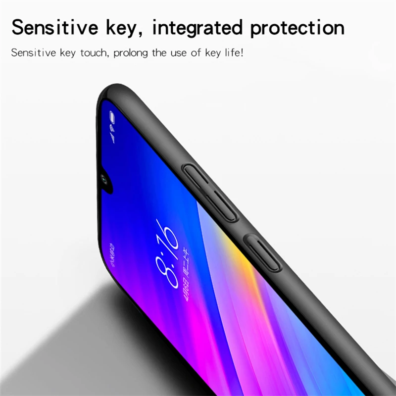 Для Xiaomi Redmi 7 Чехол Ультра тонкий PC роскошный гладкий жесткий чехол для телефона для Xiaomi Redmi 7 Чехол для Xiaomi Redmi 7 7A Fundas