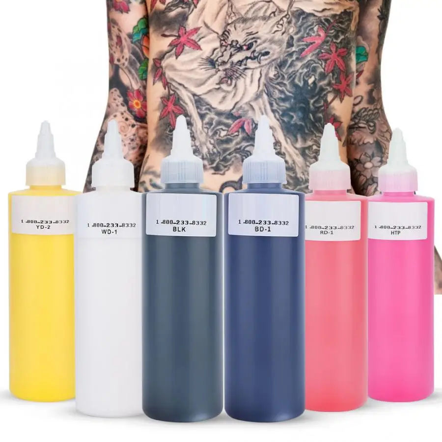 Полуперманентный пигмент для татуировки растений 240 мл фотопигмент