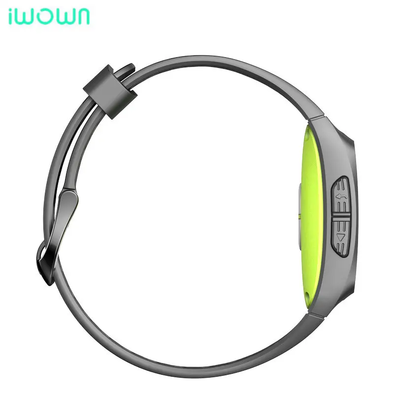 IWOWN P1 динамический датчик сердечного ритма ECG анализ HRV Встроенный gps ips цветной экран несколько спортивных режимов мужские Смарт-часы