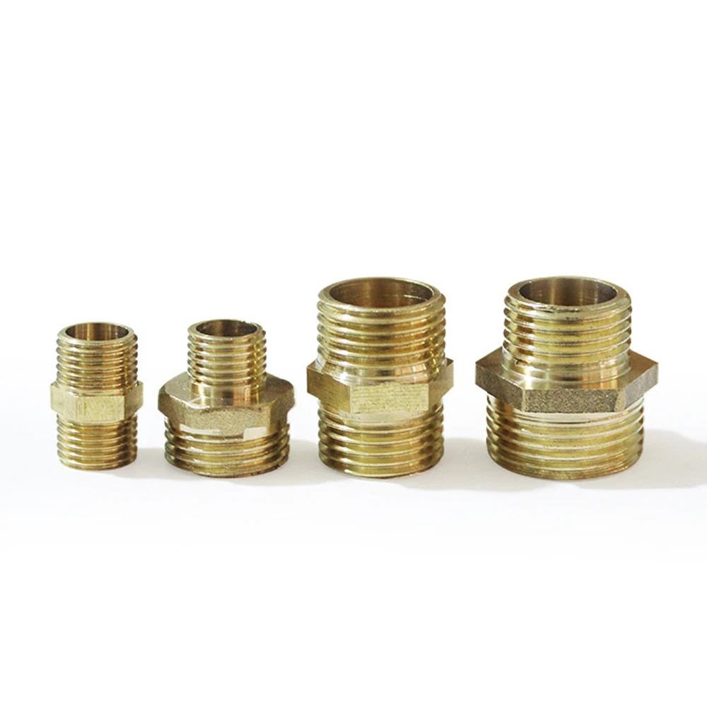 Латунная трубка BSP 1/8 &quot1/4&quot 3/8 &quot1/2&quot 3/4 &quot1&quot с шестигранной насадкой для