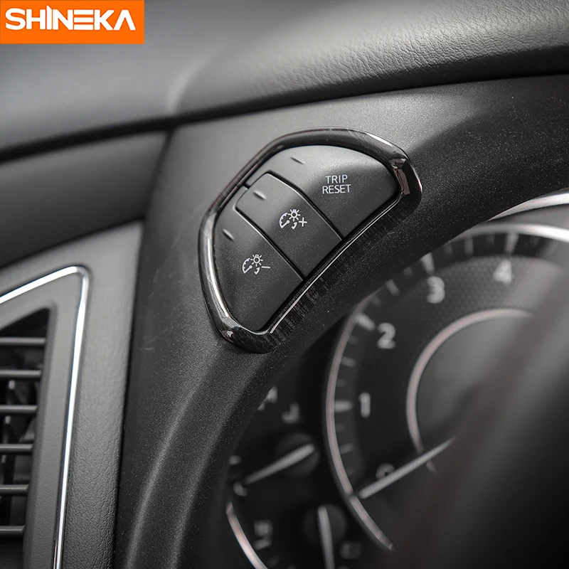 Щиток Для приборной панели автомобиля SHINEKA левый и правый переключатель накладка