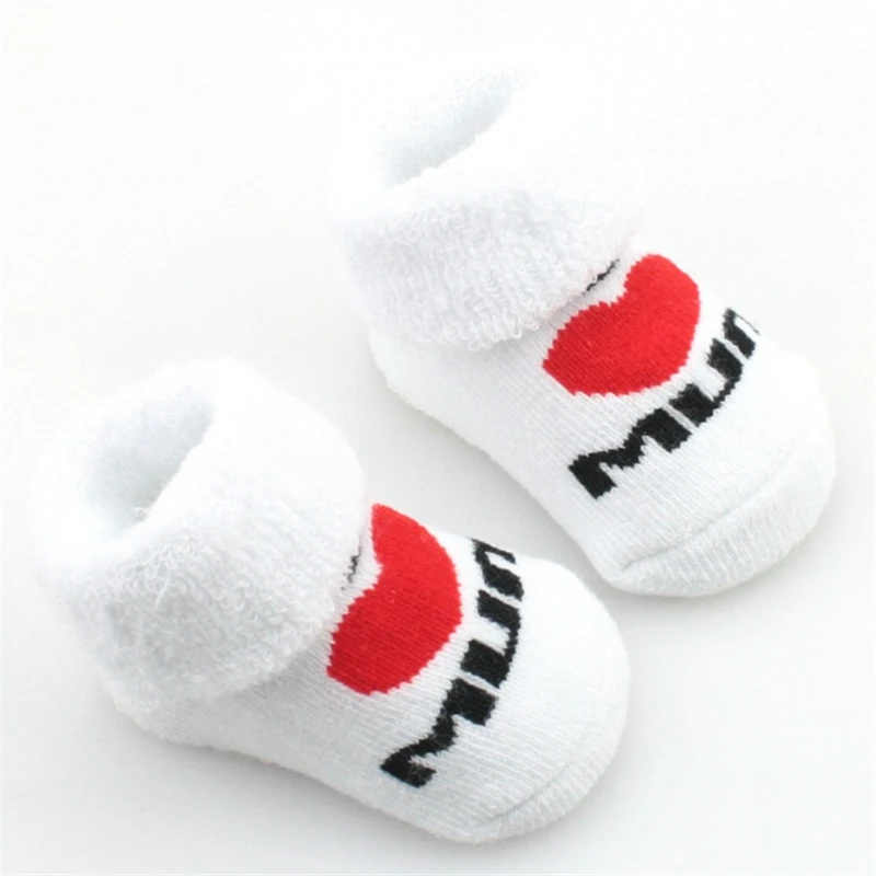 Милые хлопковые мини-носки для девочек и мальчиков детские носки новорожденных с - Фото №1