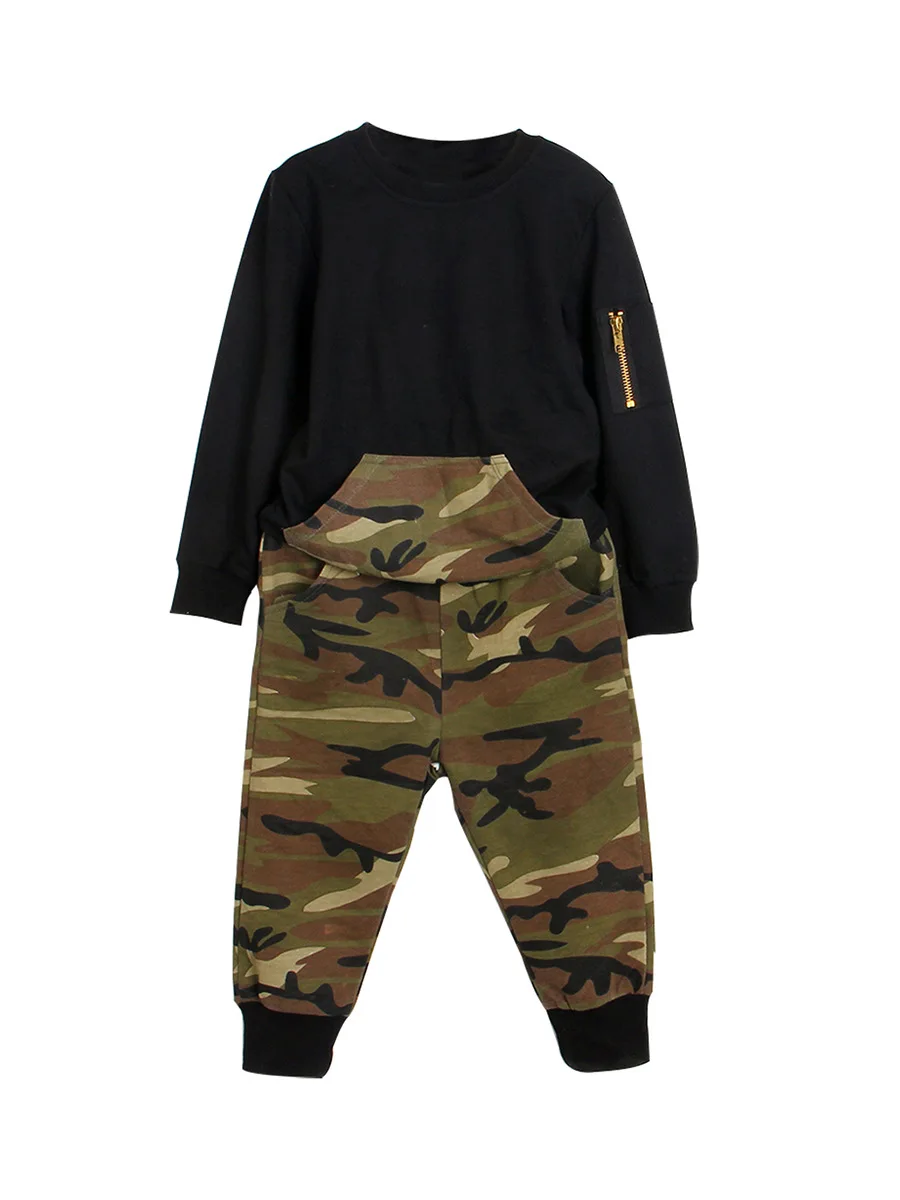 2019 одежда для маленьких мальчиков/крутая Одежда мальчиков/черная футболка +