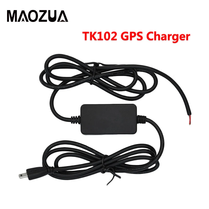 Maozua GPS трекер TK102B проводных автомобиля Зарядное устройство комплект 12 24V