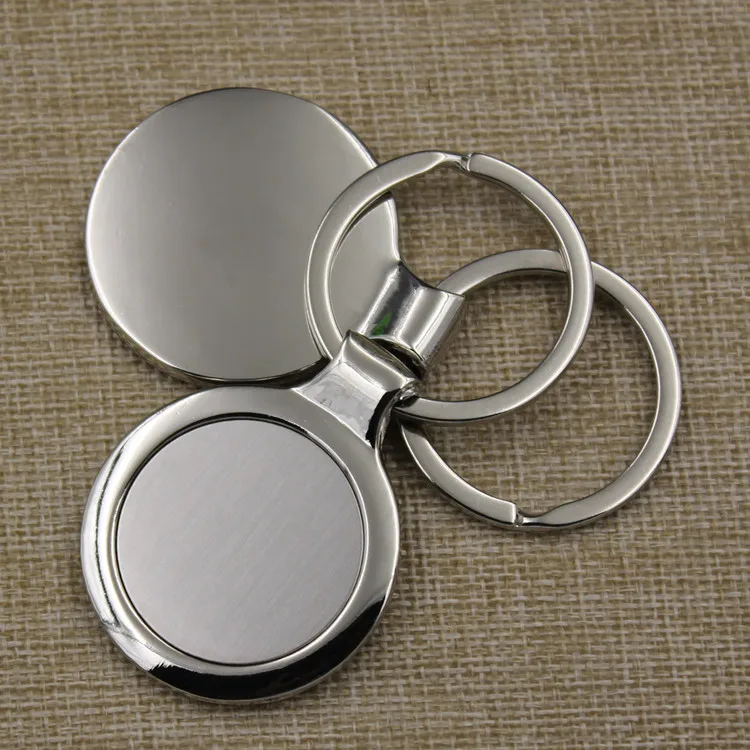 100pcs Personalized Metal Round Shape Keychain Party Gift Custommade Epoxy Sticker Wedding Date and Name Favor Souvenirs | Дом и сад