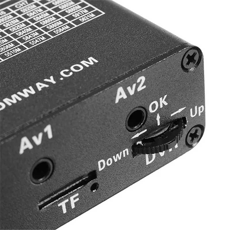 Оригинальный Aomway RX006 DVR видеорегистратор 5 8G 48CH разнообразие Raceband A/V приемник для RC