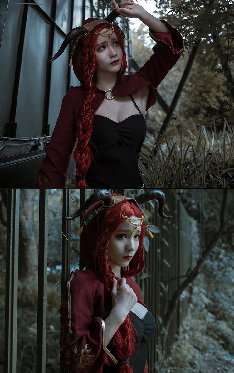 CosplayLove костюм для косплея, персонаж V, фламен, женщина, доктор Вудс, выживший, Гилман, Фиона, карнавальный костюм на заказ