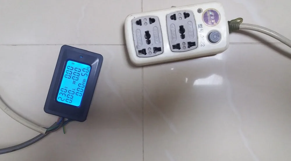 AC220V 20A цифровой измеритель напряжения счетчик энергии ЖК-дисплей 5 кВт вольтметр мощности амперметр тока Ампер Ватт метр тестер детектор индикатор