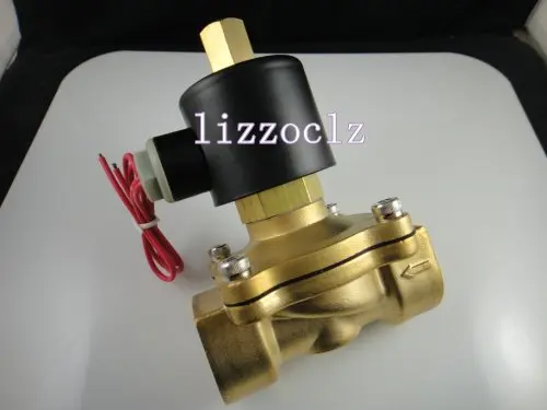 Электрический электромагнитный клапан N/O AC220V 3/4 &quotНормально открытый тип|solenoid