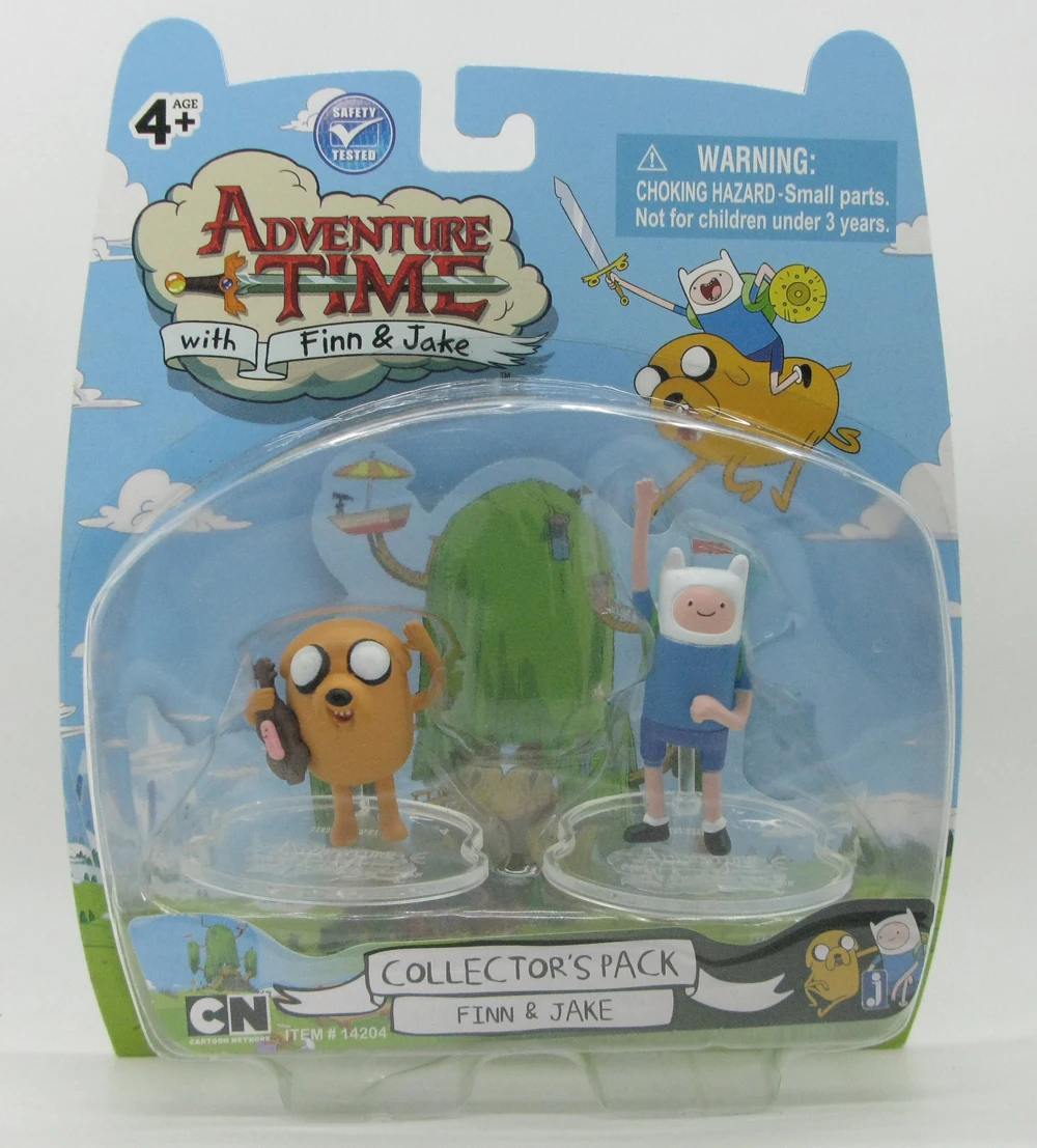 4 шт. JAZWARES время новых приключений фигурка героя игрушка Финн и Джейк A66R | Игрушки