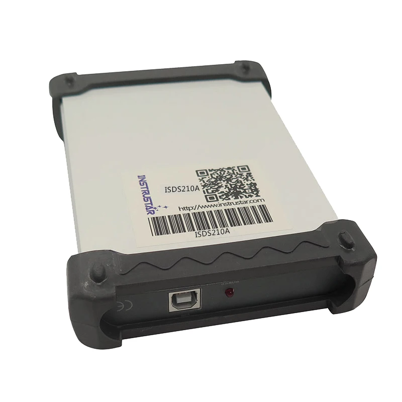 ISDS210A портативный цифровой осциллограф на ПК USB 2 канала 40 м 100 мс/с анализатор