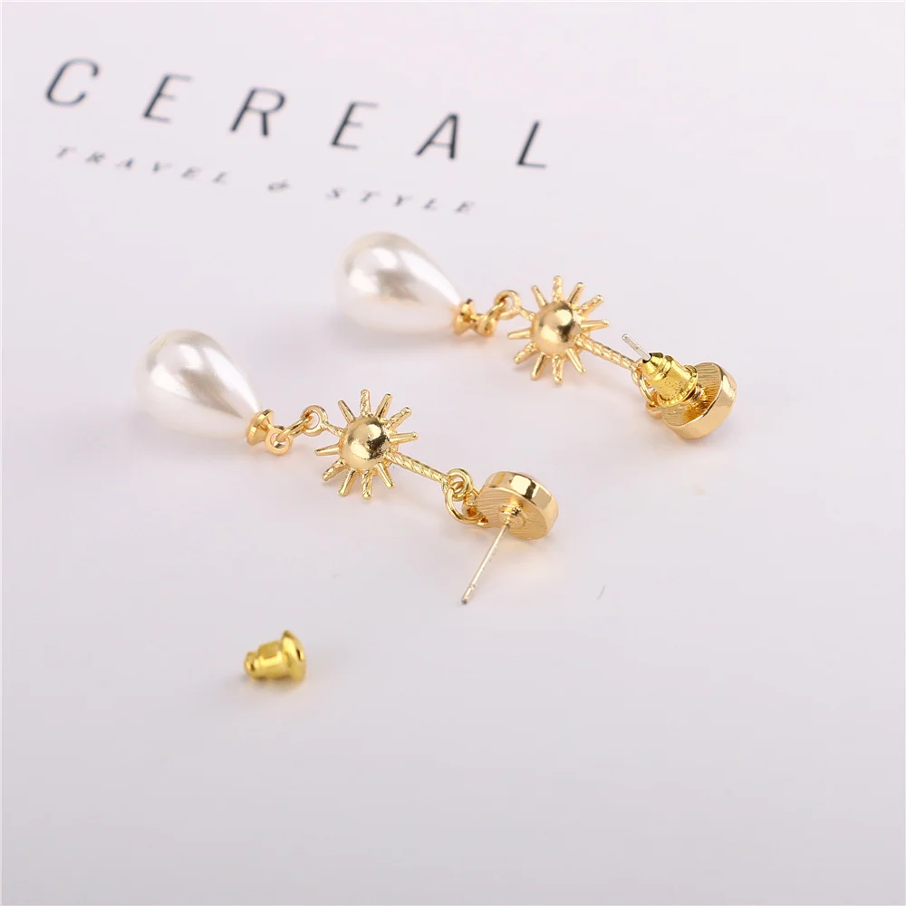 YULUCH 2018 Simple Elegant Popular Personality Woman Aesthetic Pearl Long Pendant Jewelry Earrings Accessories Gift | Украшения и