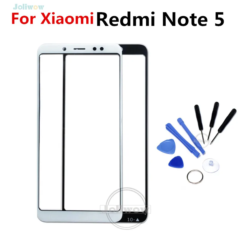 Для Xiaomi Redmi Note 5 сенсорный экран 99 &quotпередняя внешняя стеклянная панель Замена