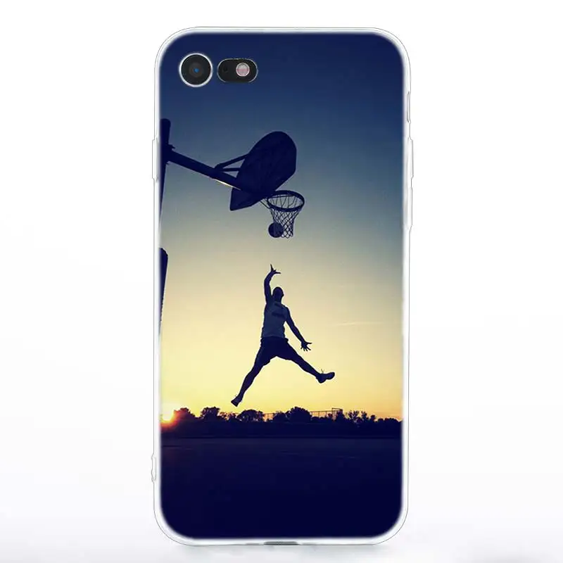 Style 02 Прозрачный силиконовый чехол I Love Basketball для iPhone 11 11Pro XS MAX XR X 8 7 6S 6 Plus 5S чехол для телефона - Цвет: Style 02