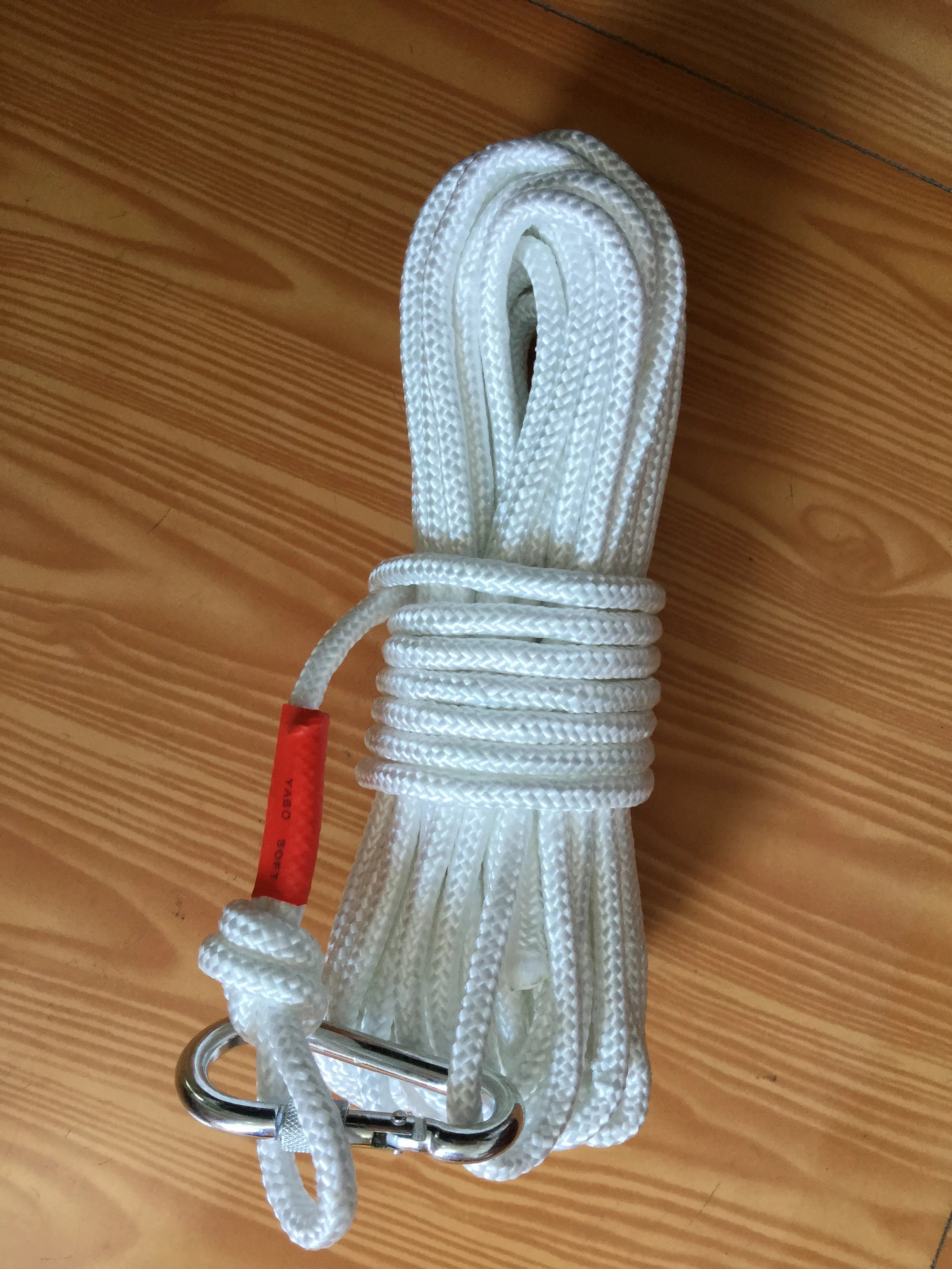 Шнур для скалолазания огнеуборочный трос из Паракорда 20 м диаметр 8 мм