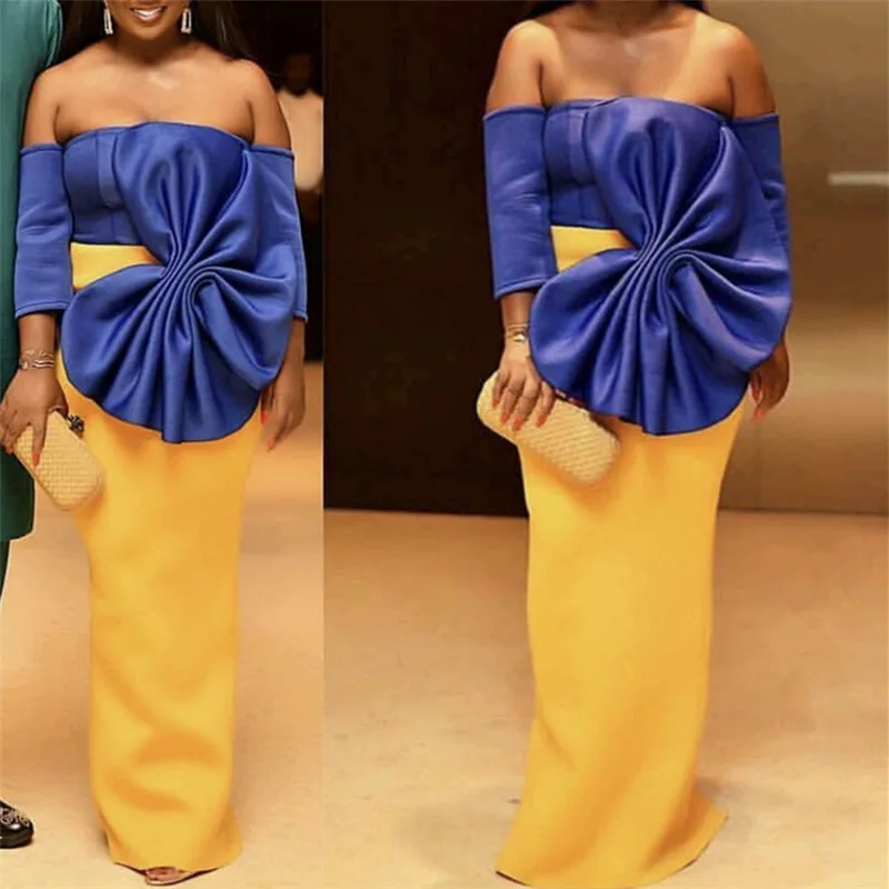 Женское элегантное платье в африканском стиле размера плюс S 3XL новинка